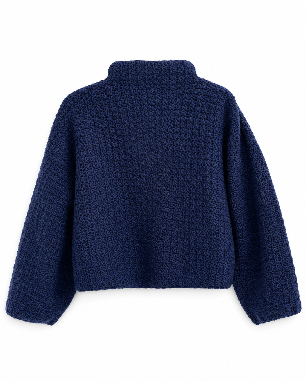 Midnight Crochet Sweater
