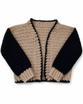 Cropped Crochet Cardigan