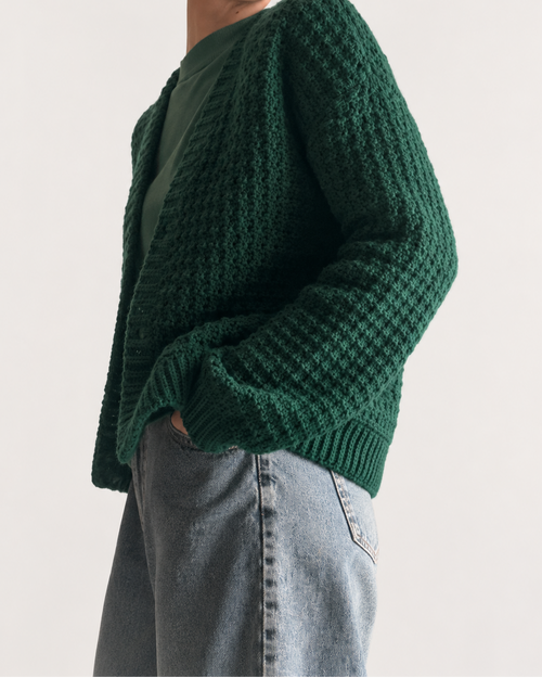 Forest Hug Crochet Cardigan