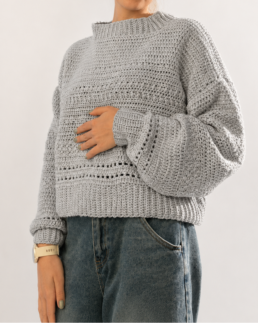 Sunday Crochet Sweater